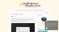 Desktop Screenshot of lesaventuresduchouchou.com